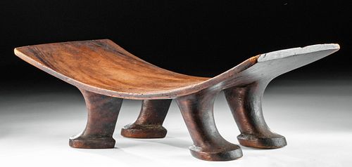 RARE 19TH C. COOK ISLANDS WOOD