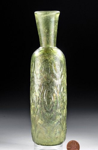 RARE 10TH C ISLAMIC MOLDED GLASS 371167