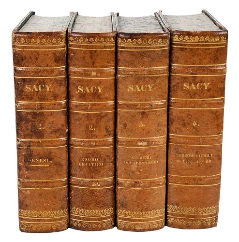 24 LEATHERBOUND VOLUMES LA SACRA 371245