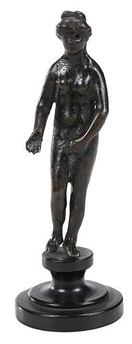 ROMAN STYLE BRONZE OF VENUSdepicted