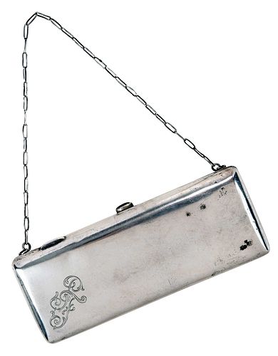 RUSSIAN SILVER PURSERussian silver purse,