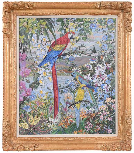JOHN POWELL(California, born 1930)

Parrots
