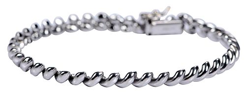 14KT WHITE GOLD BRACELETsan marco 3713f4