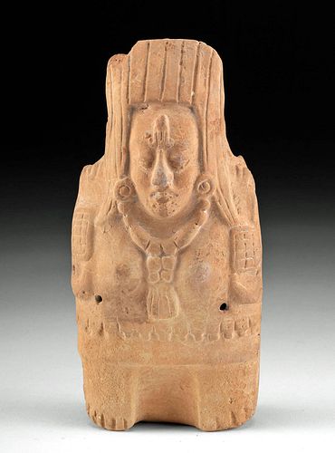 MAYA JAINA TERRACOTTA FEMALE FIGURAL 371486