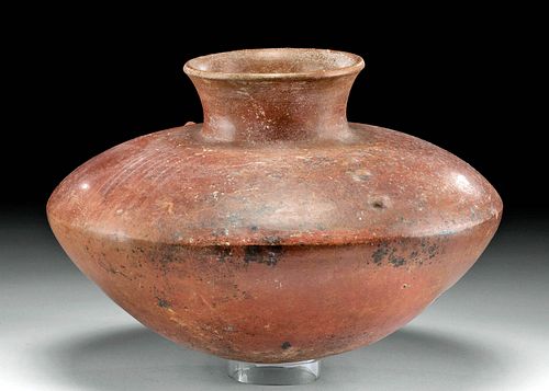 LARGE COLIMA REDWARE JAR - FASCINATING