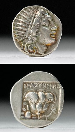 GREEK RHODES AR SILVER PLINTHOPHOROI 3714e8