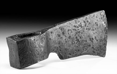 LARGE VIKING STEEL AXE HEADNorthern