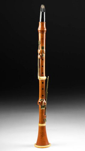 19TH C. ENGLISH BOXWOOD & IVORY