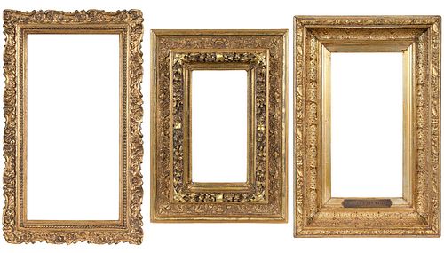 GROUP OF FOUR GILT WOOD FRAMES  37158e