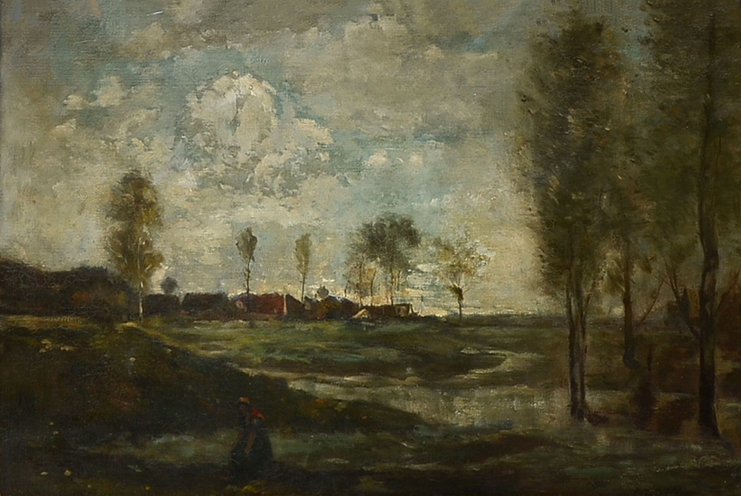 19TH CENTURY LANDSCAPE PAINTING 36ee9b