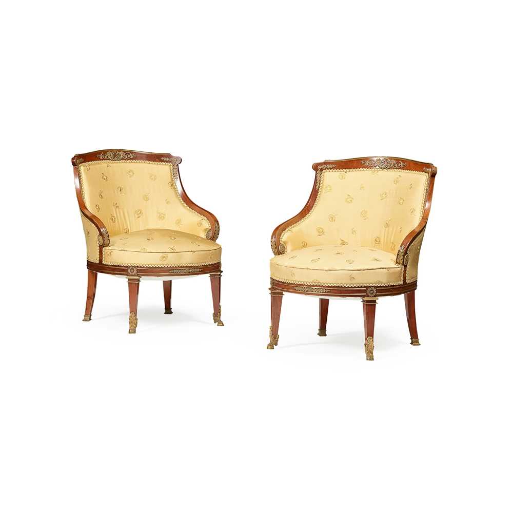 PAIR OF FRENCH SECOND EMPIRE MAHOGANY 36eec8