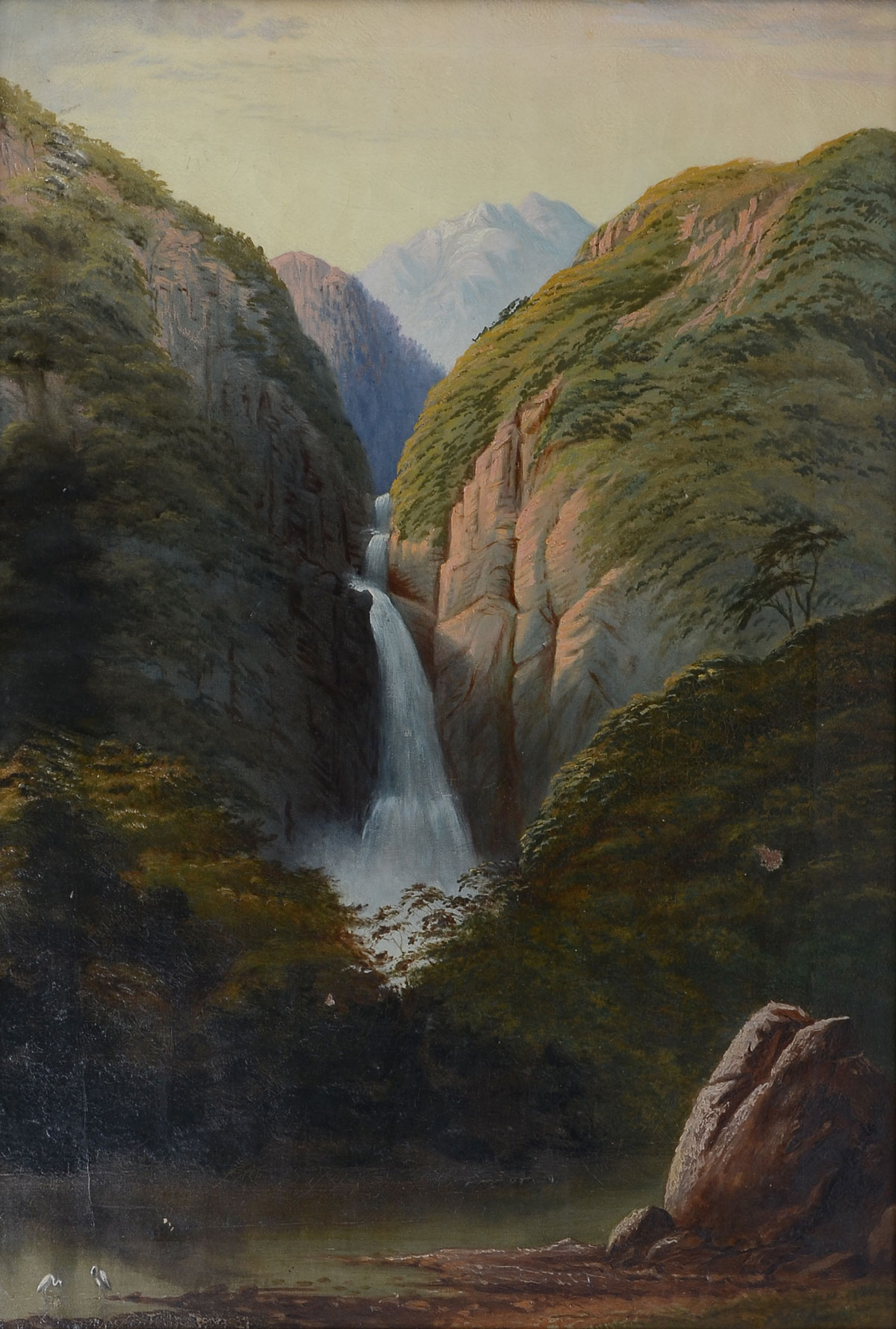 DEVIL'S PUNCHBOWL PAINTING 19TH