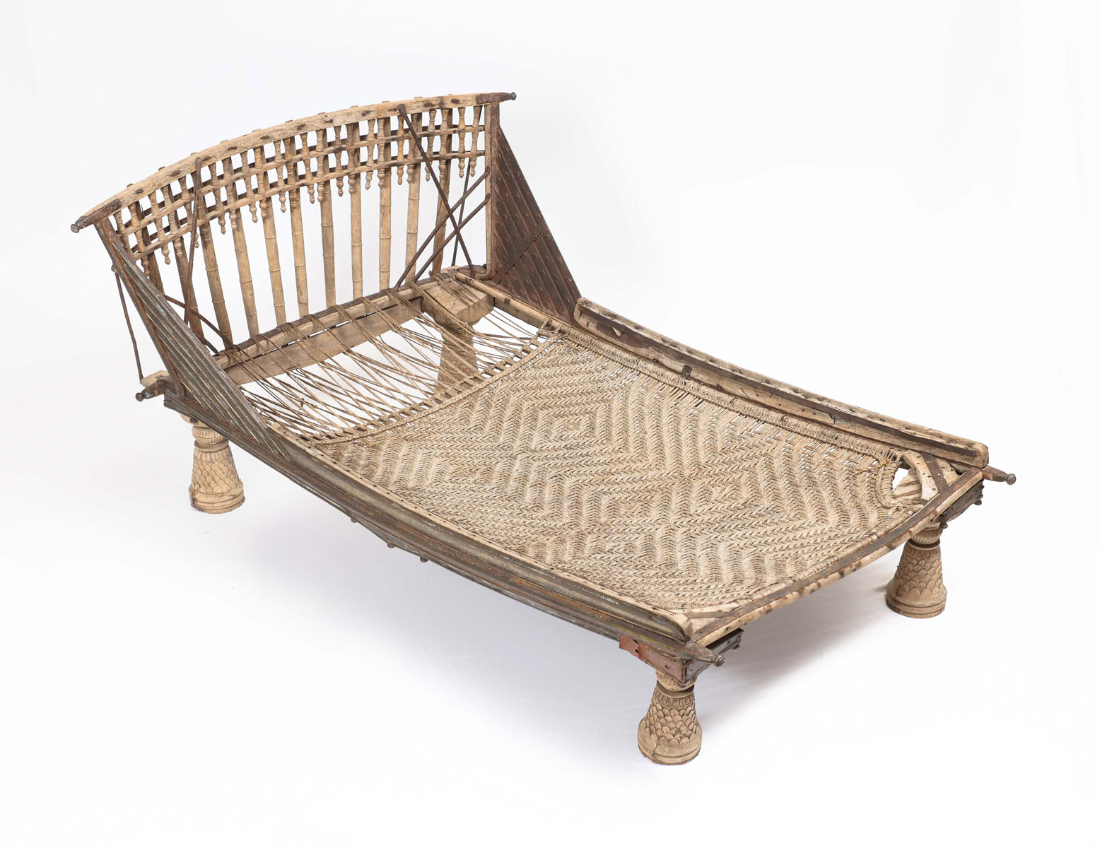 RARE EARLY MIDDLE EASTERN BED: