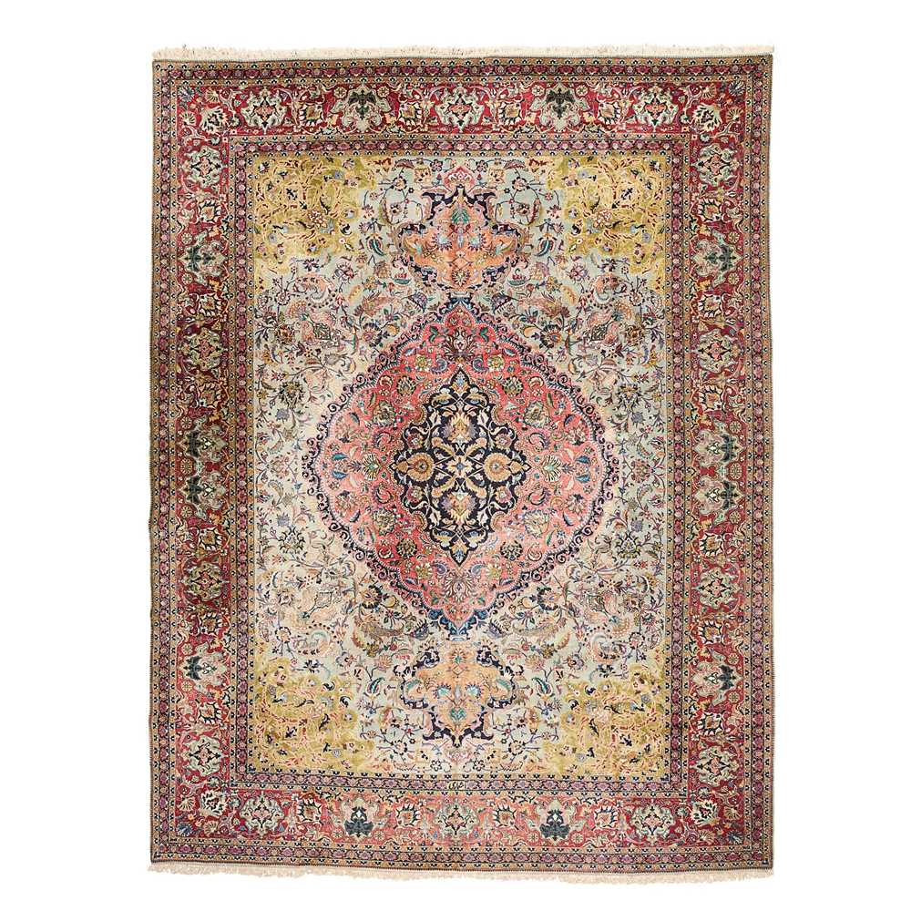 TABRIZ CARPET SIGNED ASHAARI NORTHWEST 36ef38