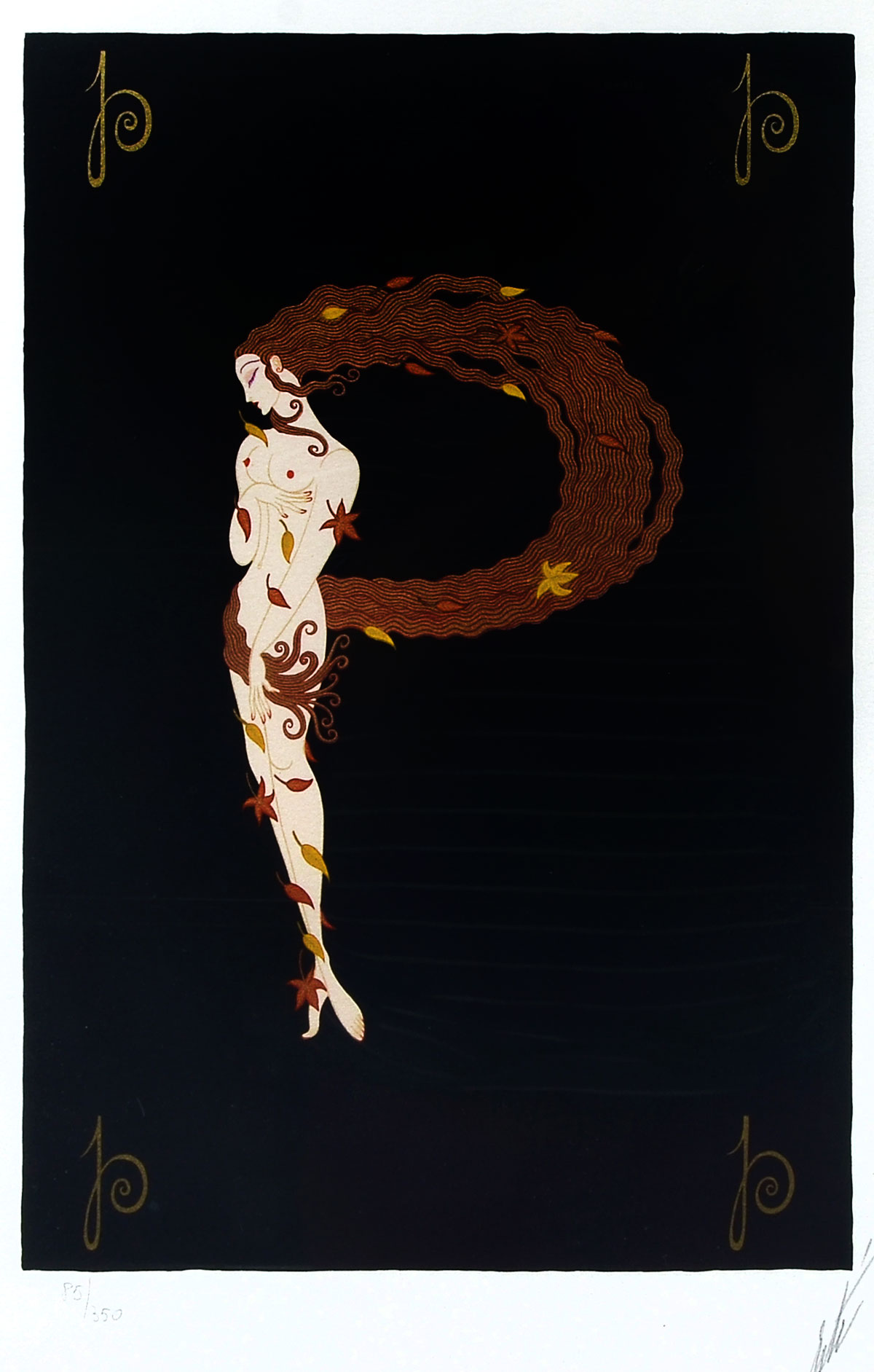 ERTE, (Russian, 1892-1990): ''P'',