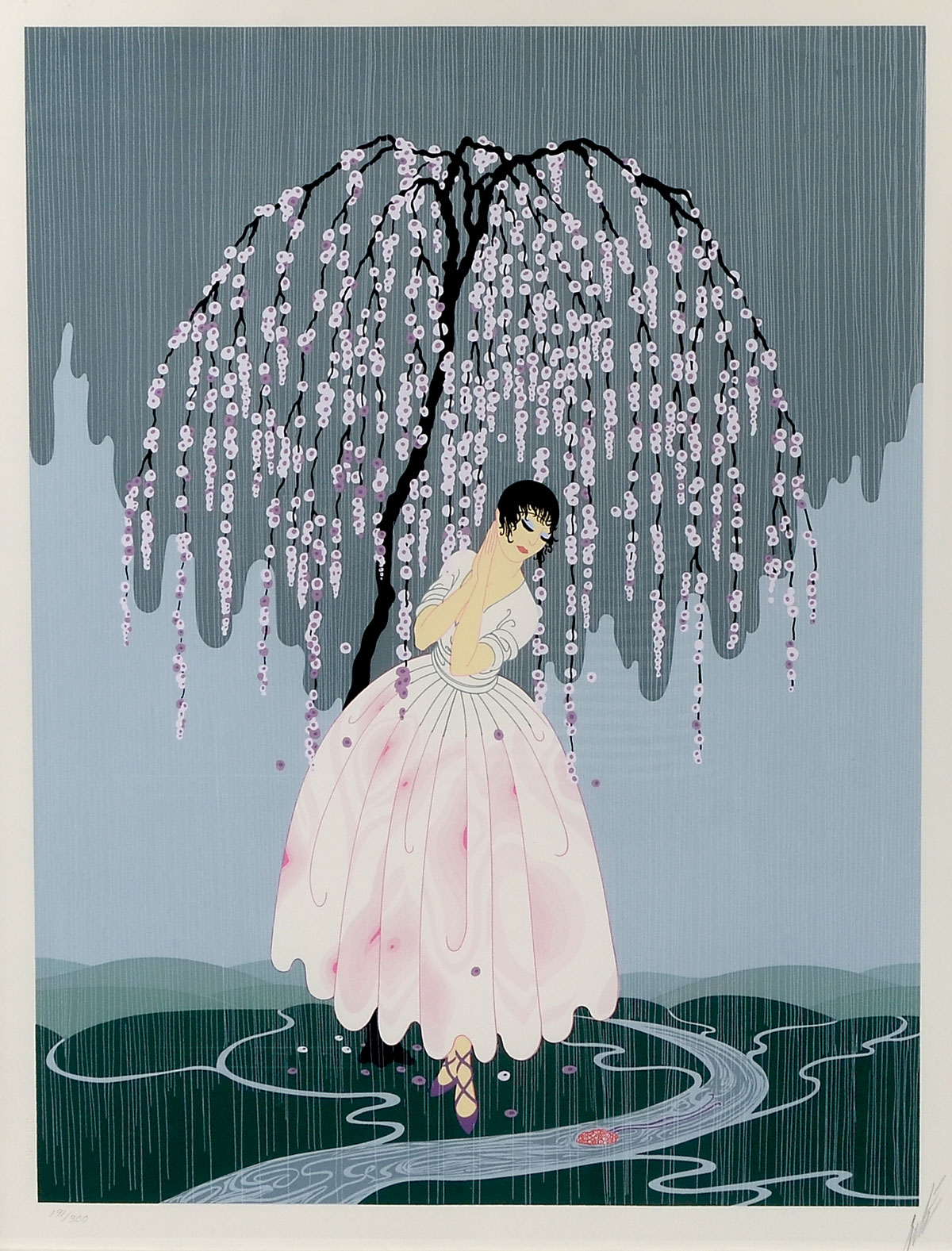 ERTE Russian 1892 1990 Blossom 36f142