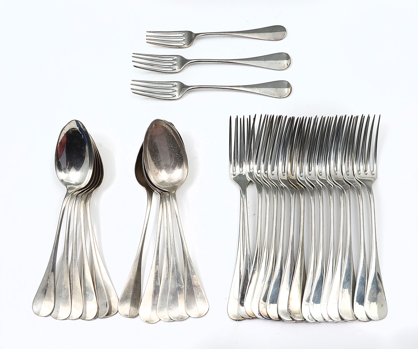 HOWARD 900 COIN SILVER FLATWARE  36f16b