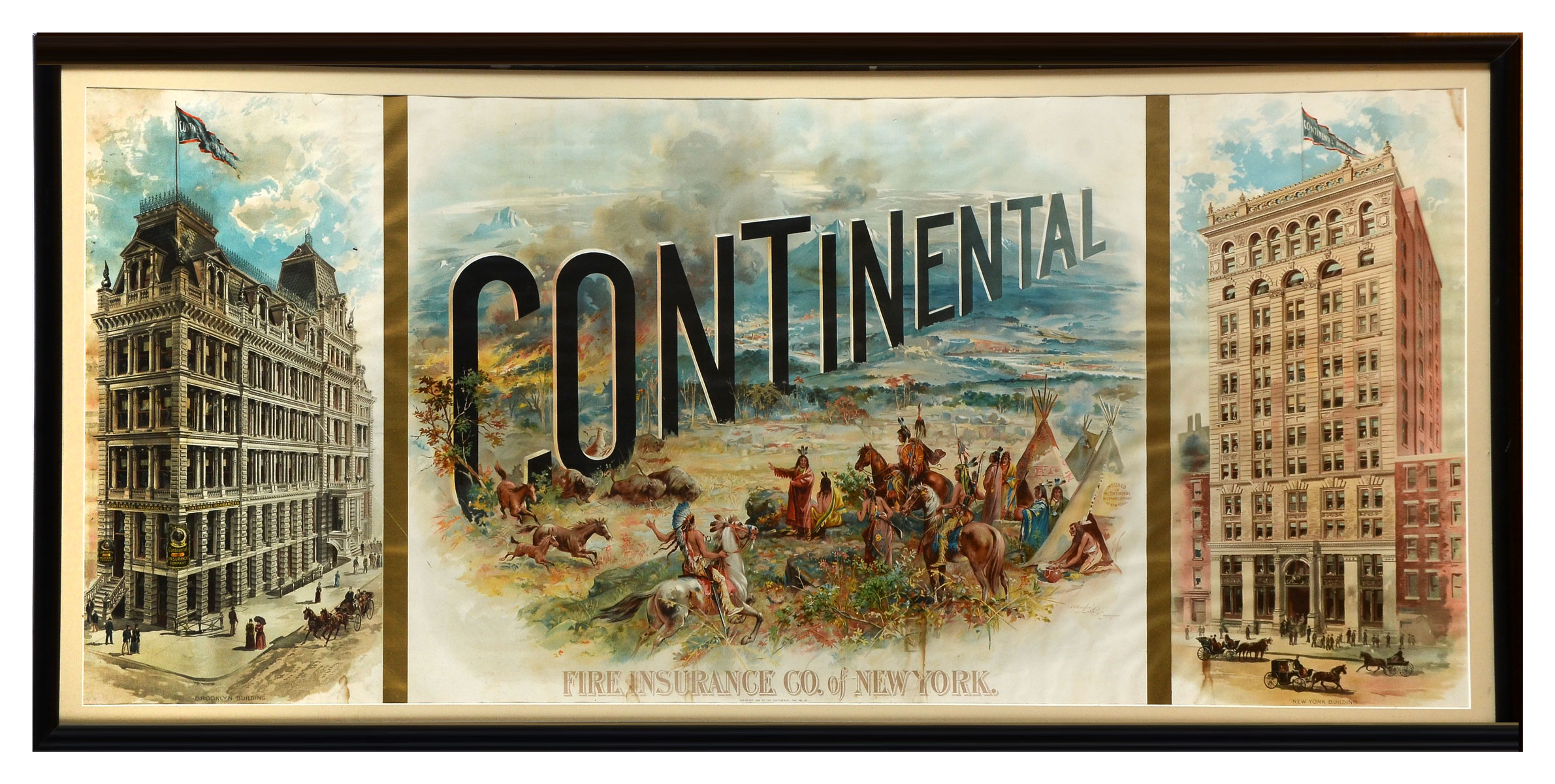 LARGE CONTINENTAL FIRE INSURANCE