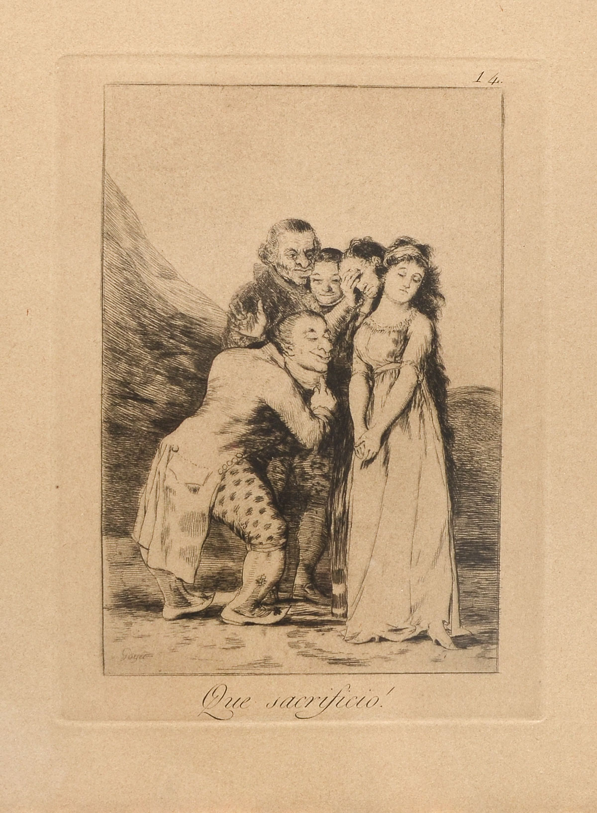 GOYA, Francisco De (Spanish, 1746-1828):