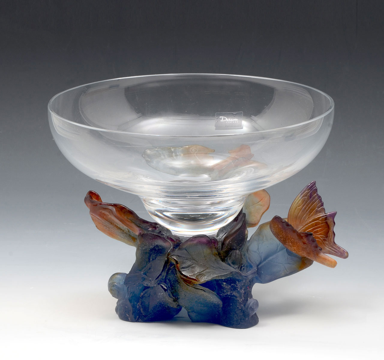 DAUM CRYSTAL AND PATE DE VERRE