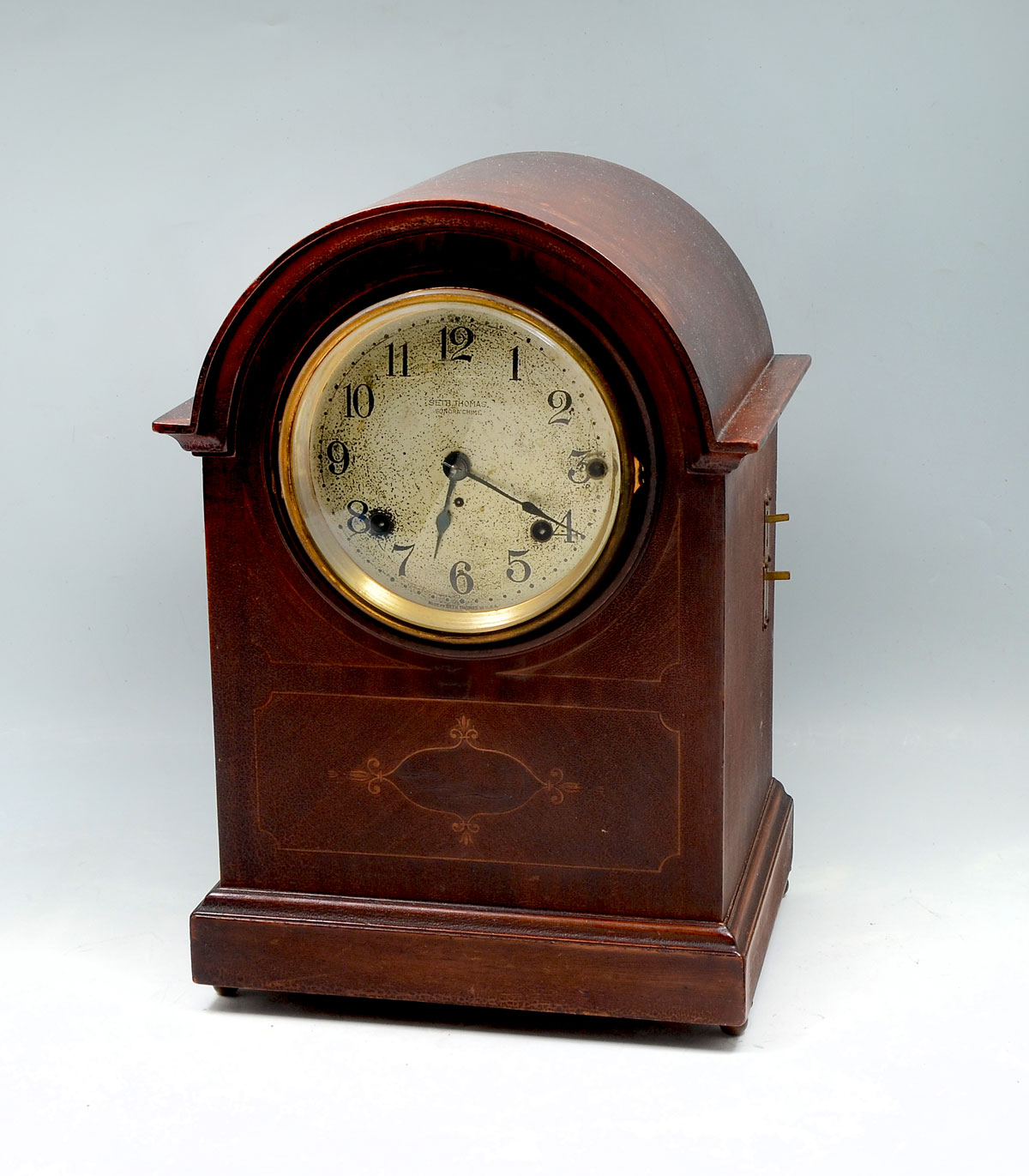 SETH THOMAS MAHOGANY CLOCK WITH