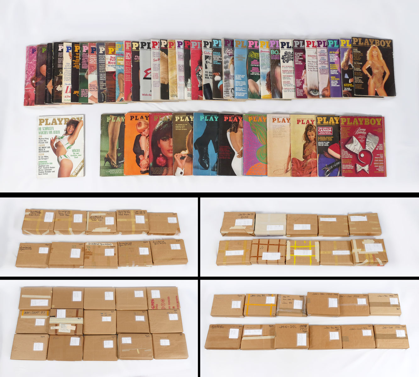 350 PC. PLAYBOY MAGAZINE COLLECTION: