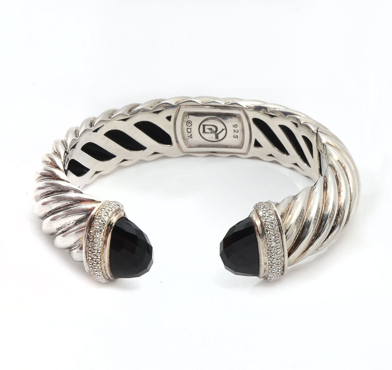 YURMAN DIAMOND BLACK ONYX WAVERLY 36f403