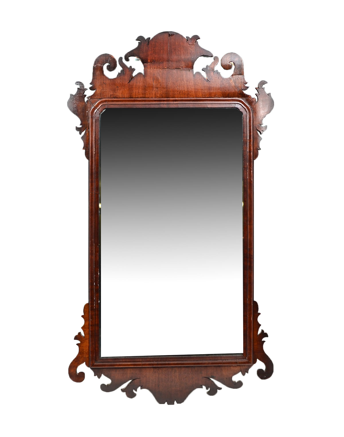 CHIPPENDALE MIRROR: Early Chippendale