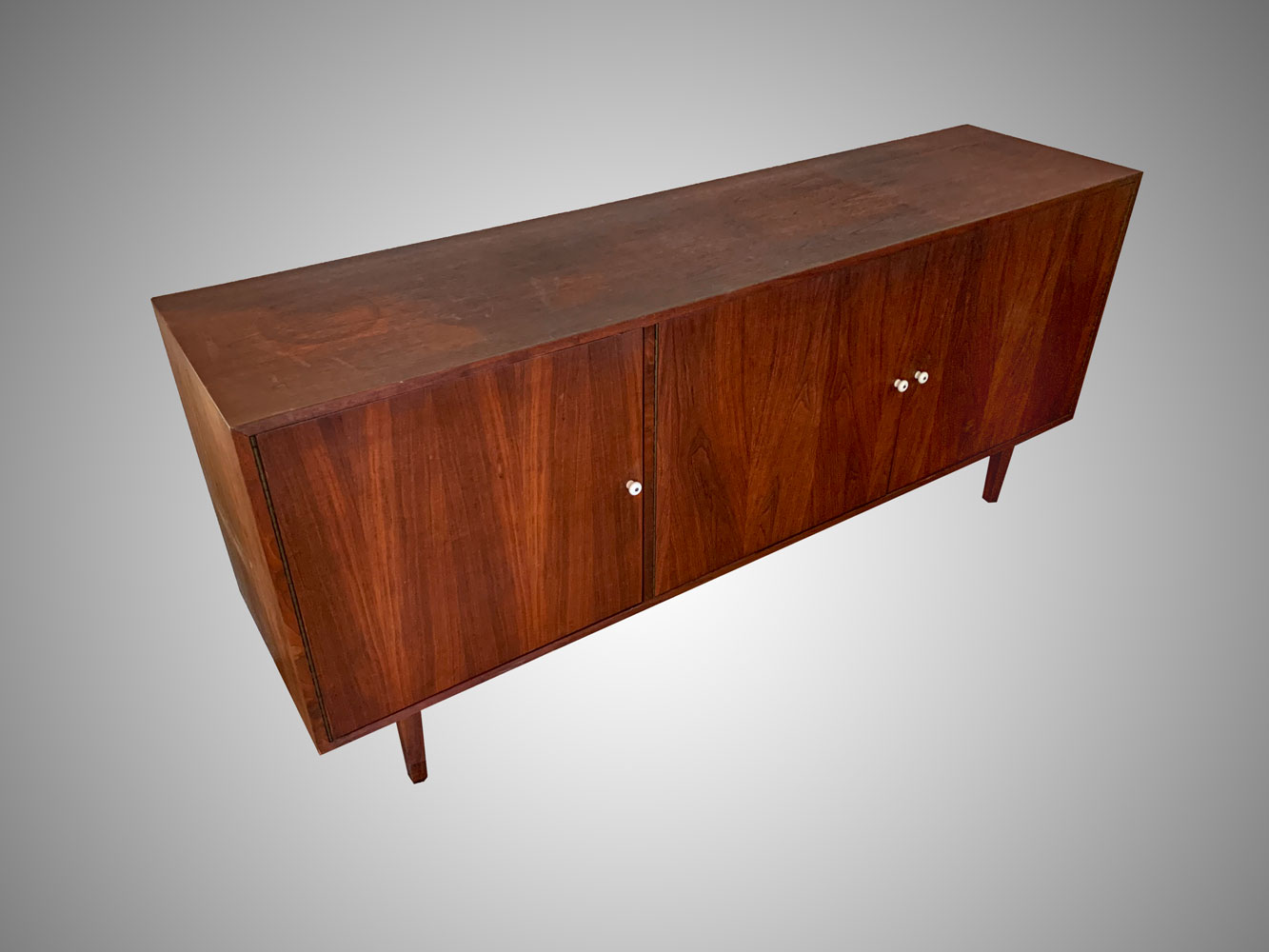 MID-CENTURY MODERN TEAK BUFFET: