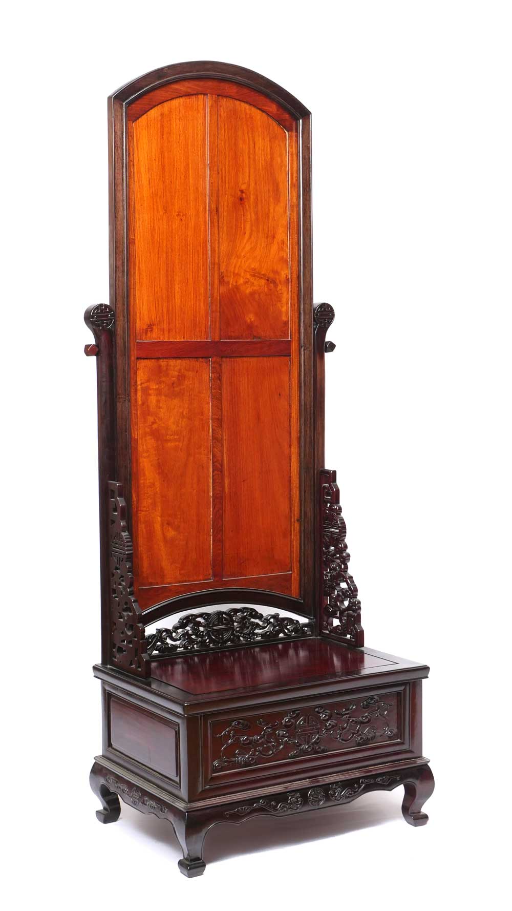 1 DRAWER CHINESE DRESSING STAND: