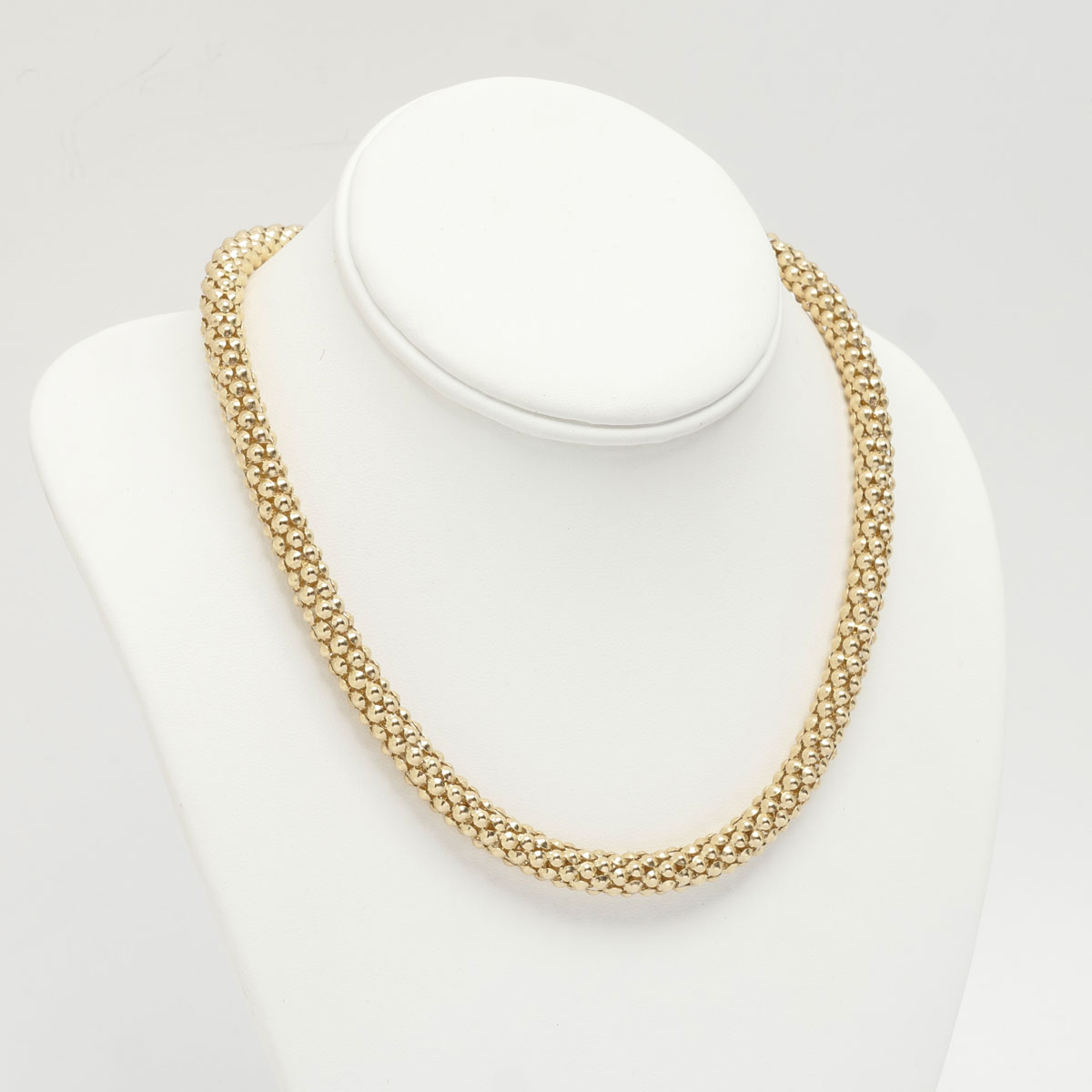 14K FANCY CHAIN NECKLACE 14K yellow 36f695