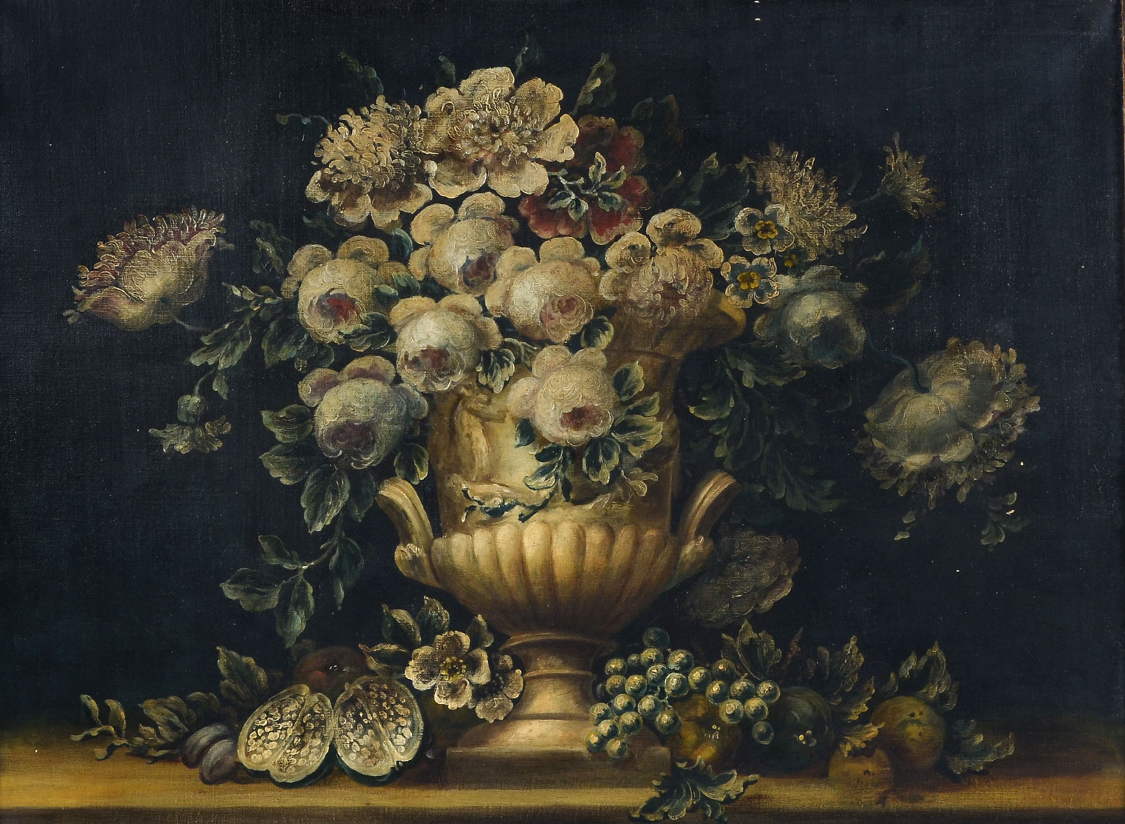 LARGE NEOCLASSICAL STYLE FLORAL