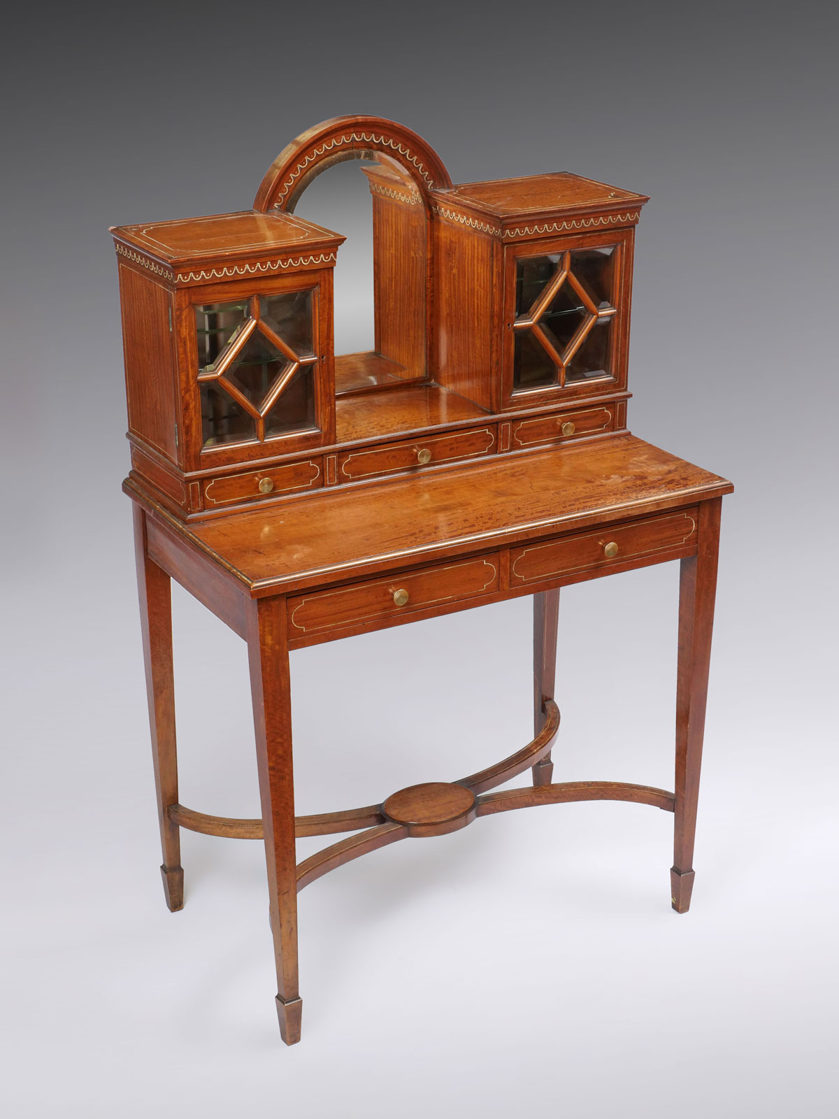 FINE EDWARDIAN SATINWOOD BONHEUR 36f6f6