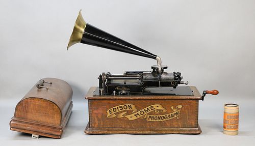 EDISON CYLINDER HOME PHONOGRAPHEdison