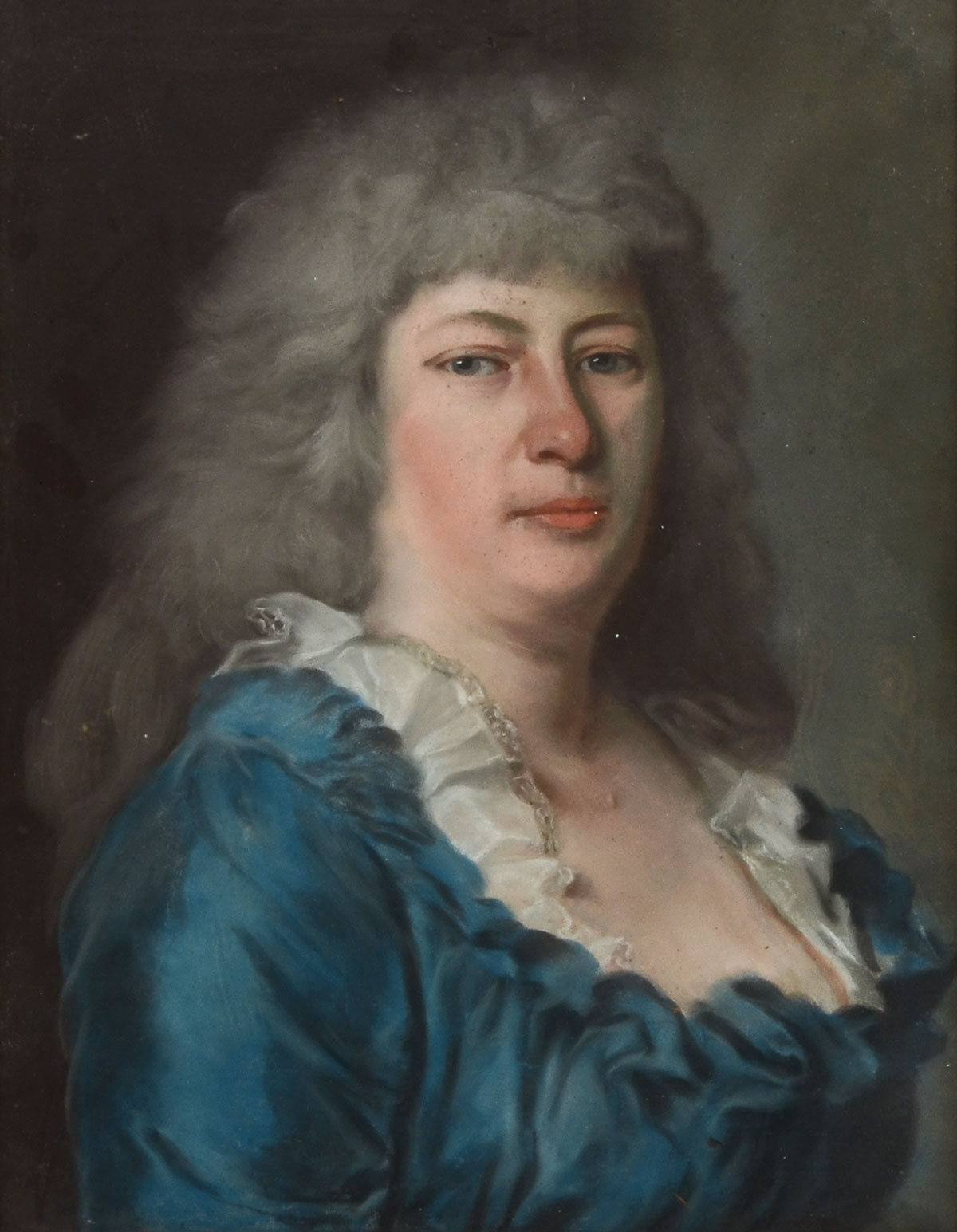 GOOD EARLY PORTRAIT OF A WOMAN