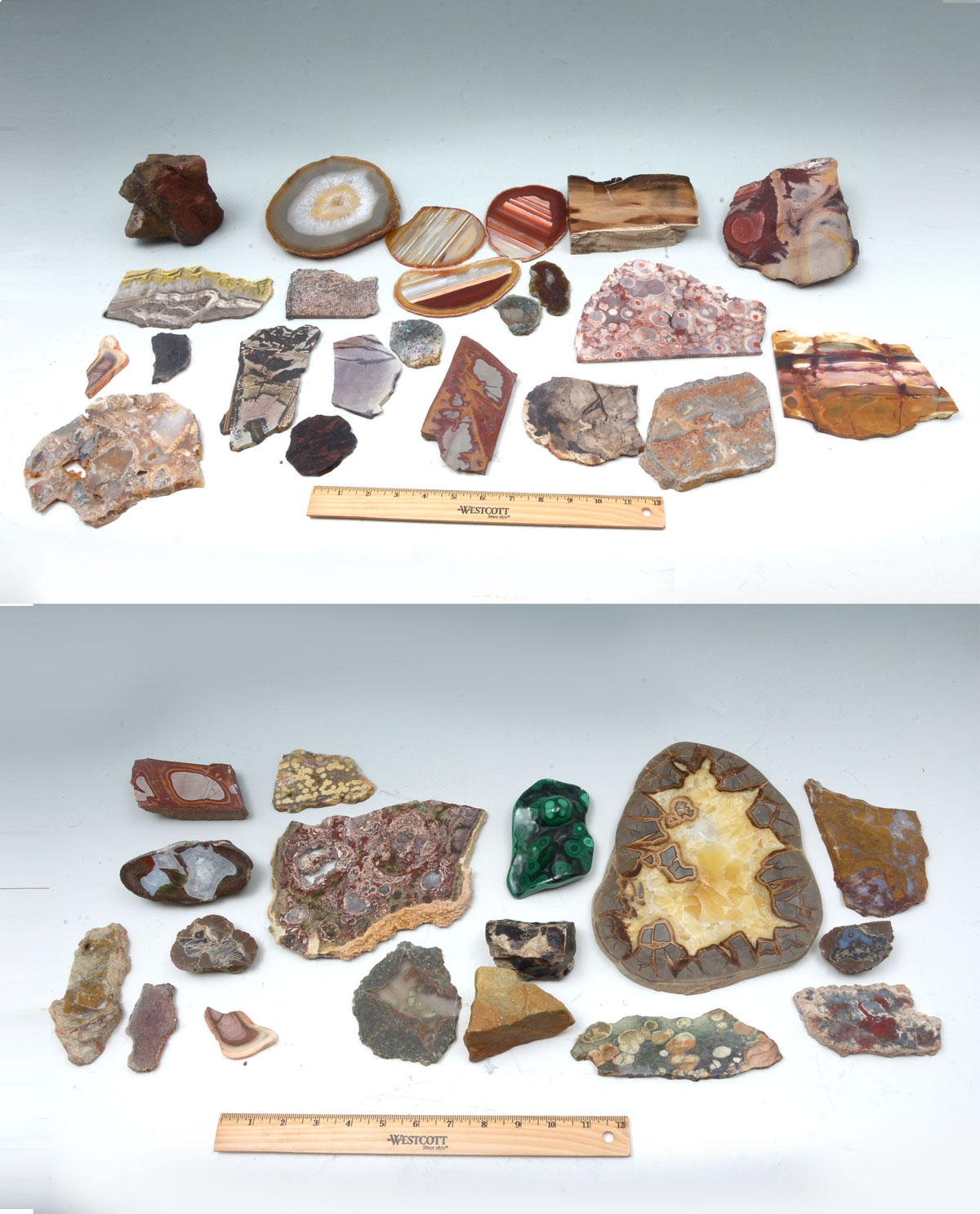 38 PC. ROCK AND MINERAL COLLECTION: