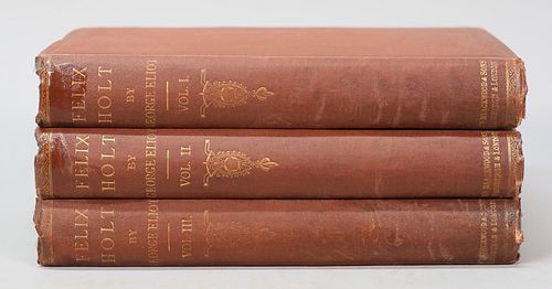 GEORGE ELIOT FELIX HOLT FIRST EDITIONGeorge 36f9ce