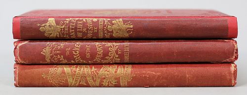 CHARLES DICKENS 3 CHRISTMAS BOOKS FIRST