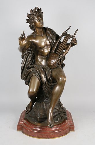 AFTER MATHURIN MOREAU BRONZE APOLLOAfter 36fa7f