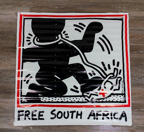 KEITH HARING FREE SOUTH AFRICA  36fb6e