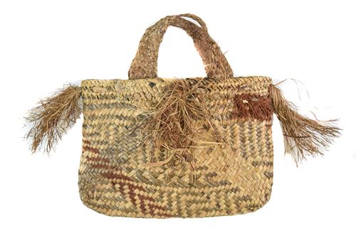 MURIK BASKET BAG, SMALL WITH WIDE