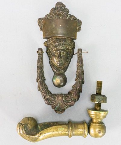 2 FIGURAL BRASS DOOR KNOCKERS2