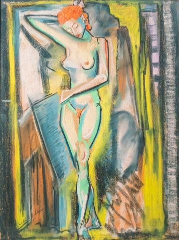 CAROLINE ROHLAND PASTEL NUDE FIGURECaroline 36fbce