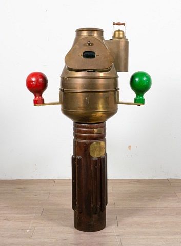 KELVIN & HUGHES SHIP'S BINNACLE