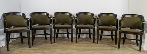 THE SIKES COMPANY OPEN ARMCHAIRS6