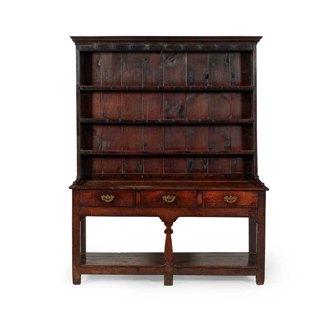 GEORGE III OAK DRESSER LATE 18TH 36fc76