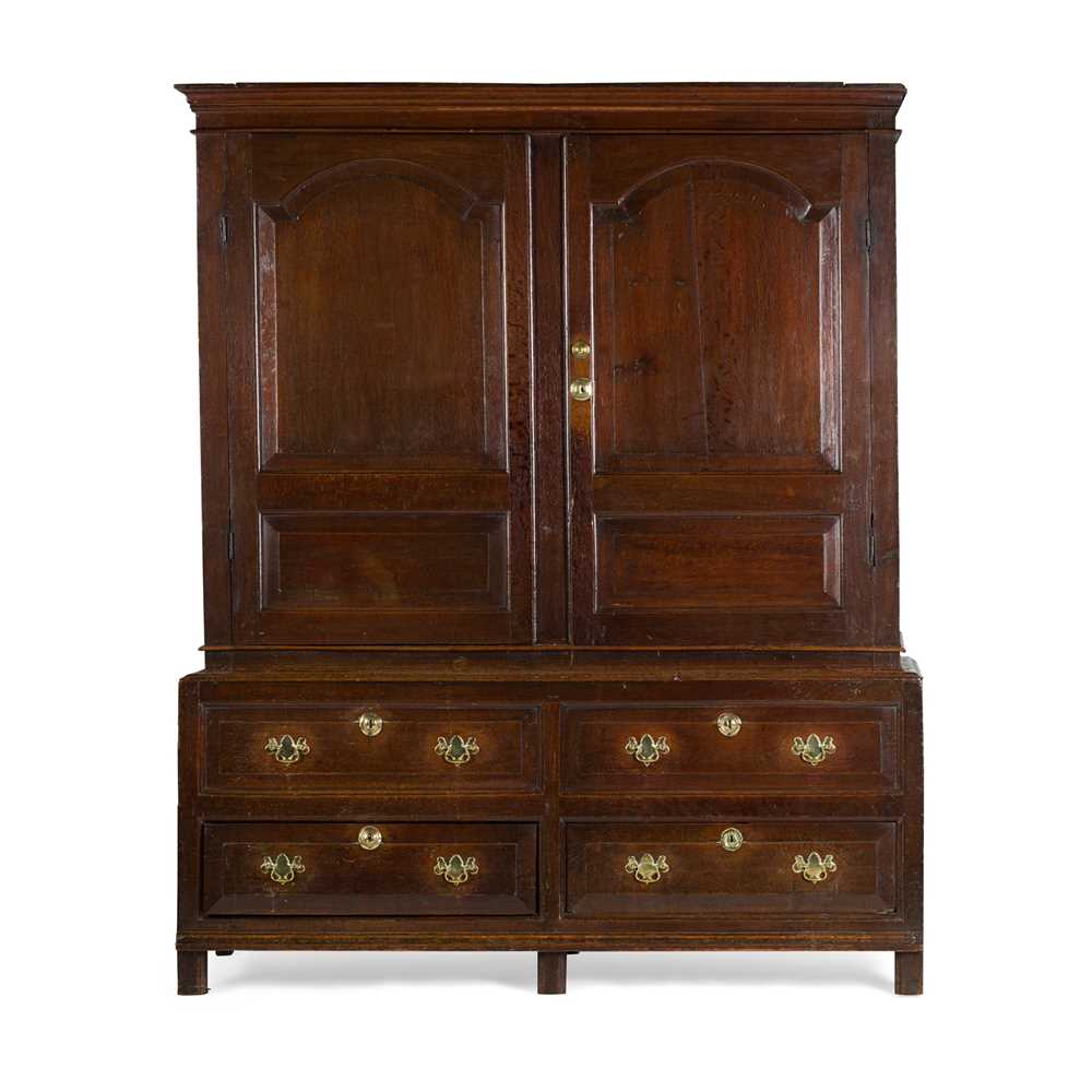 GEORGIAN OAK LIVERY CUPBOARD
18TH