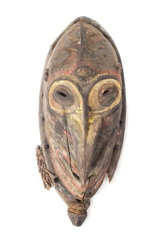 LOWER SEPIK RIVER MASKCarved wooden