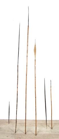 SPEAR POINTSSet of spear points