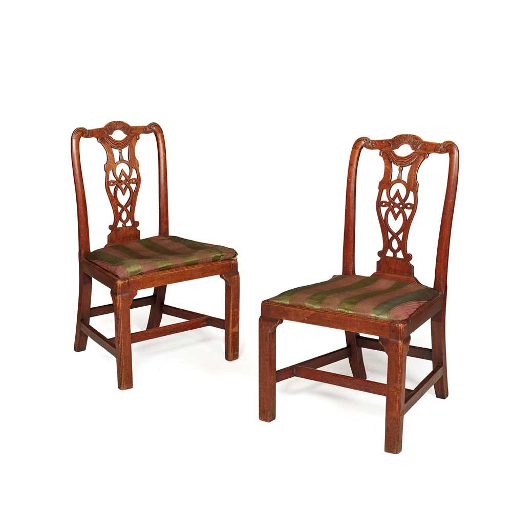 PAIR OF GEORGE III MAHOGANY SIDE 36fcea